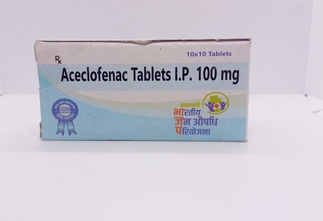 Aceclofenac 100mg Tablet