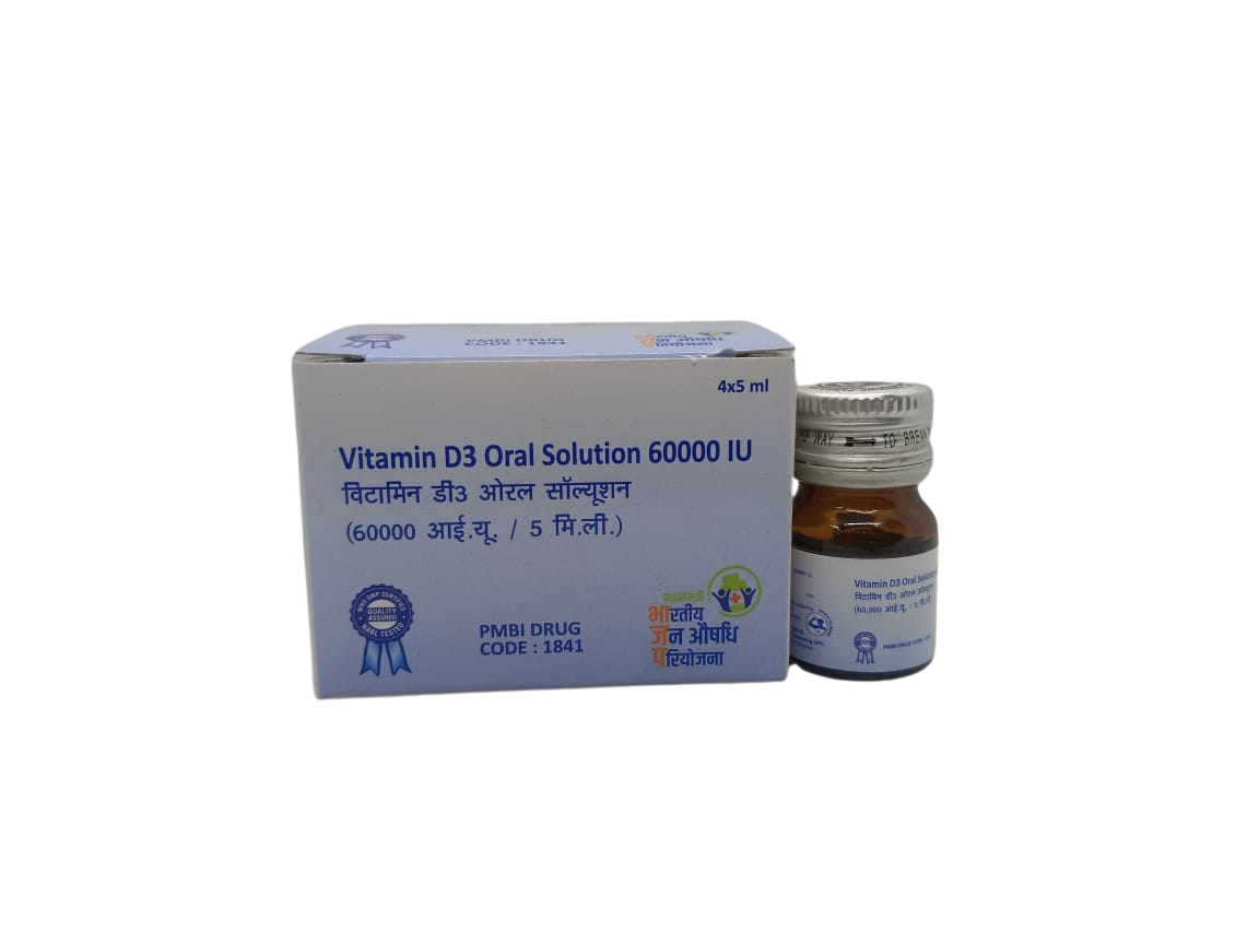 Vitamin D3 Oral Solution 60000 IU