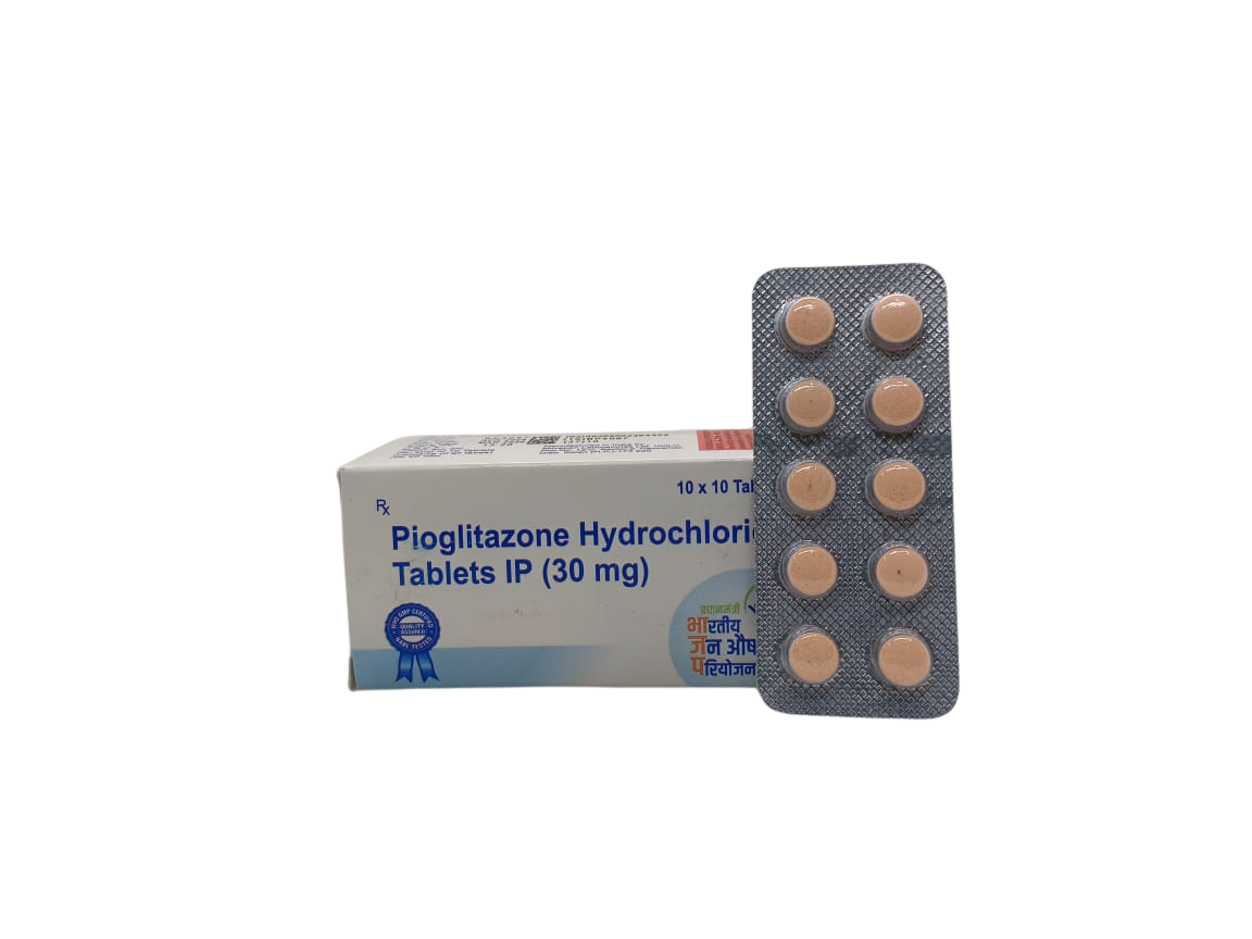 Pioglitazone Tablets IP 30mg