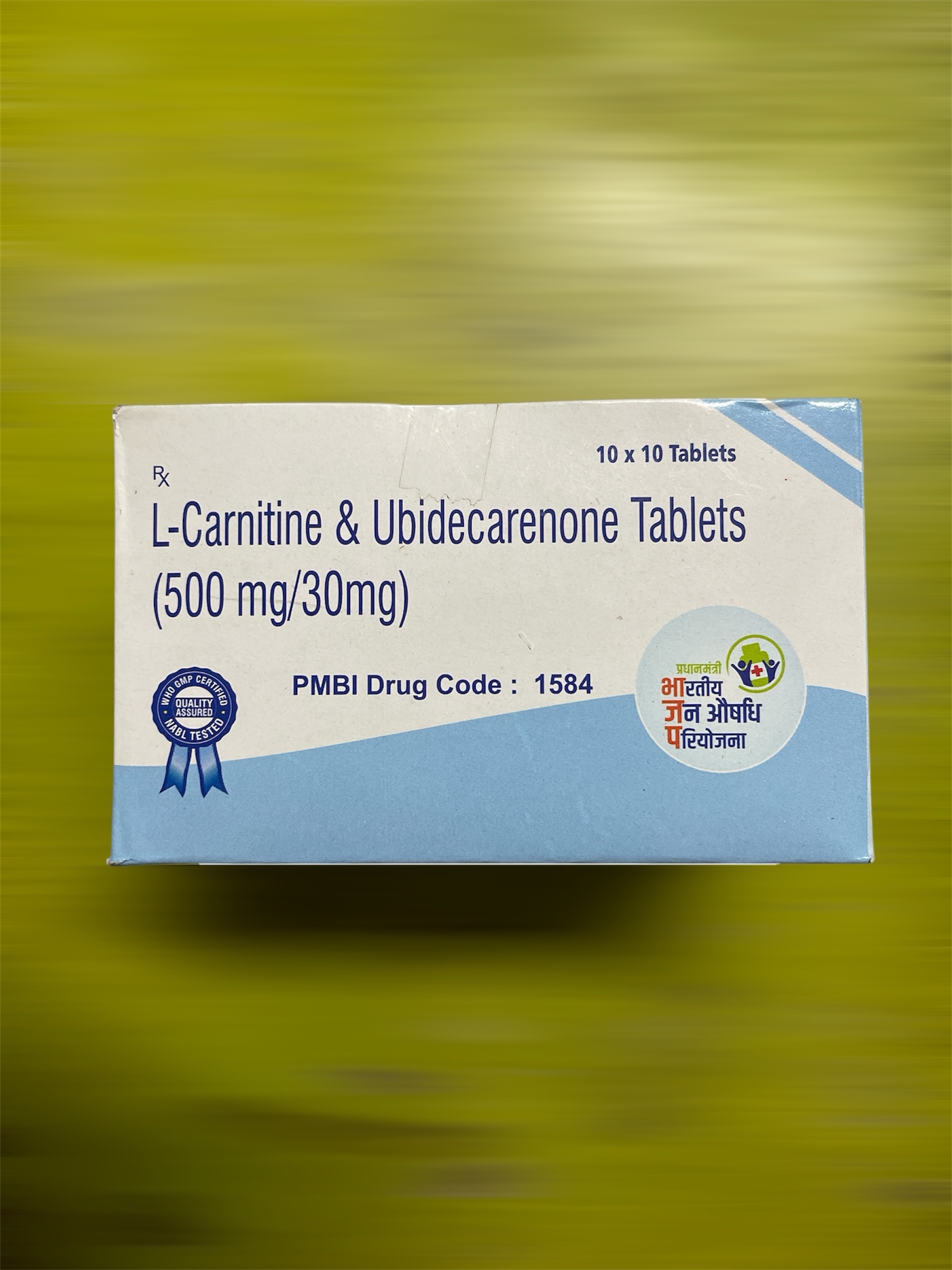 Coenzyme Q10 (Ubidecarenone) and L-Carnitine Tablets
