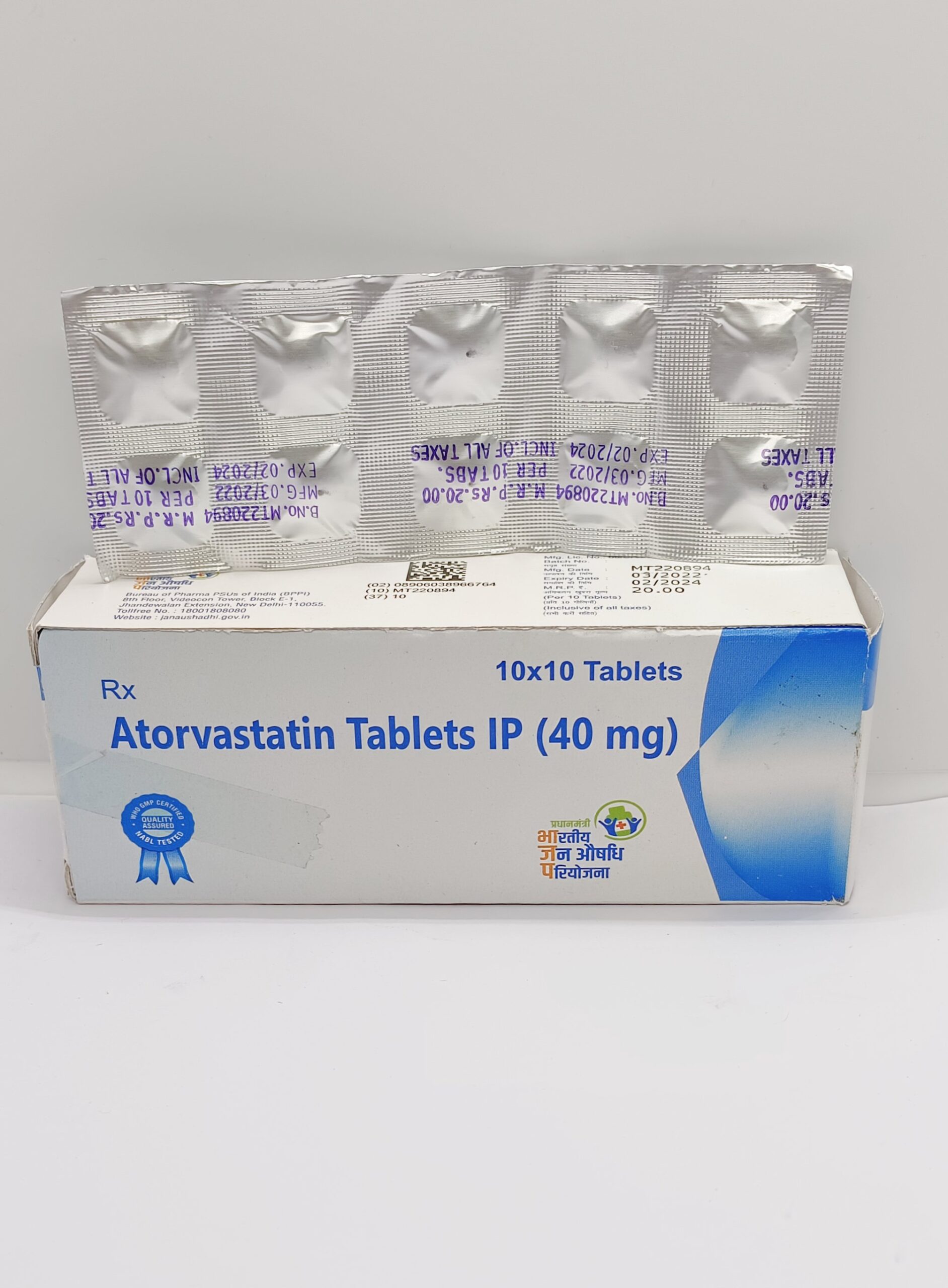 Atorvastatin 40 mg