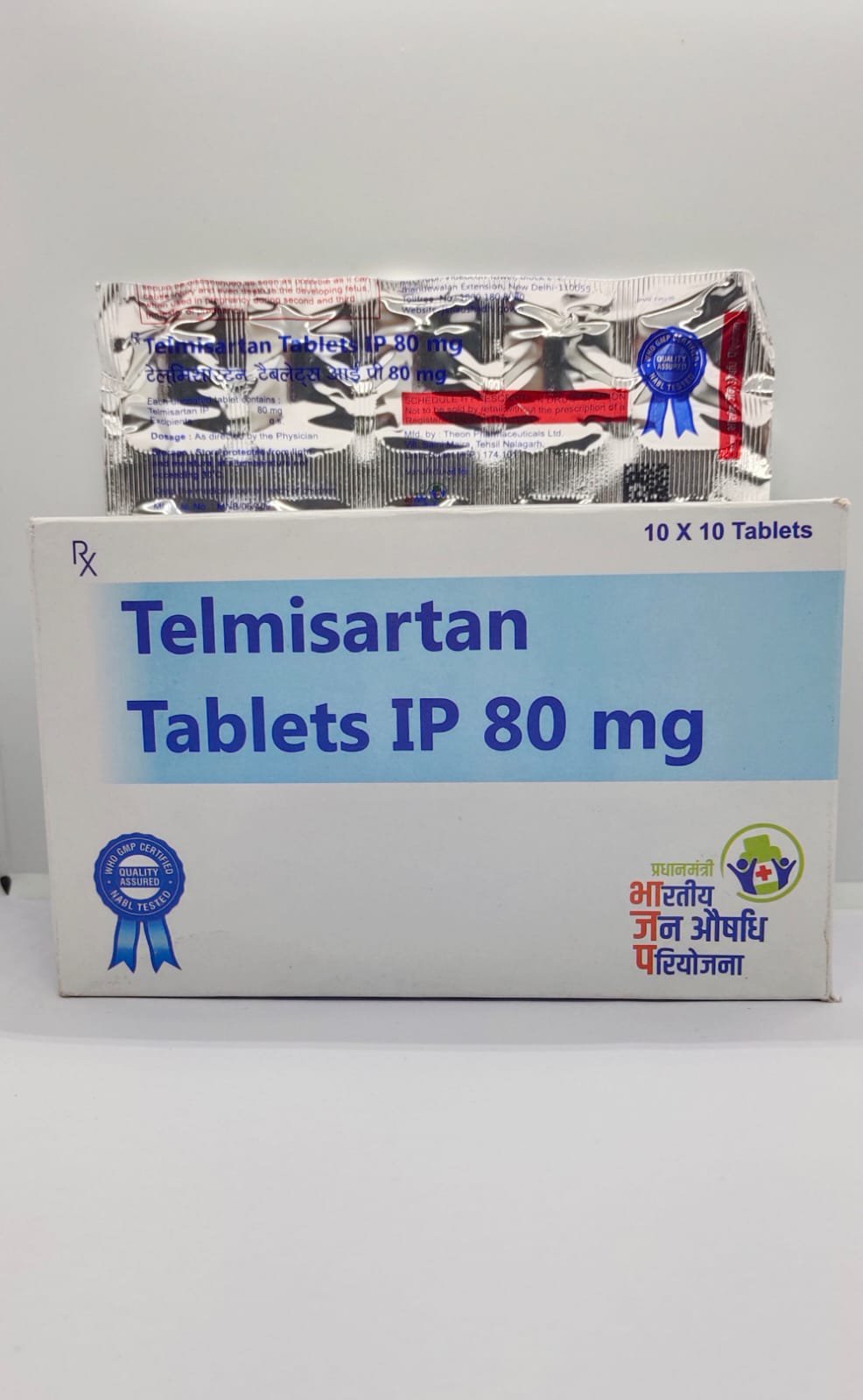 Telmisartan Tablets IP 80mg