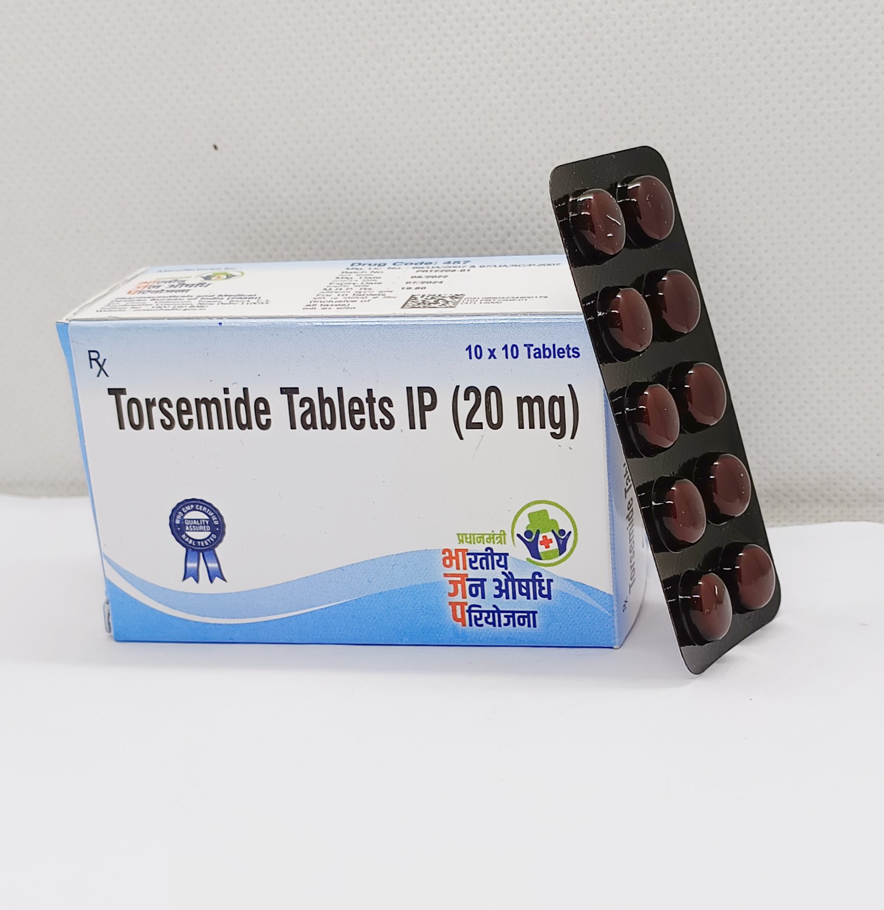 Torsemide Tablets IP 20 mg