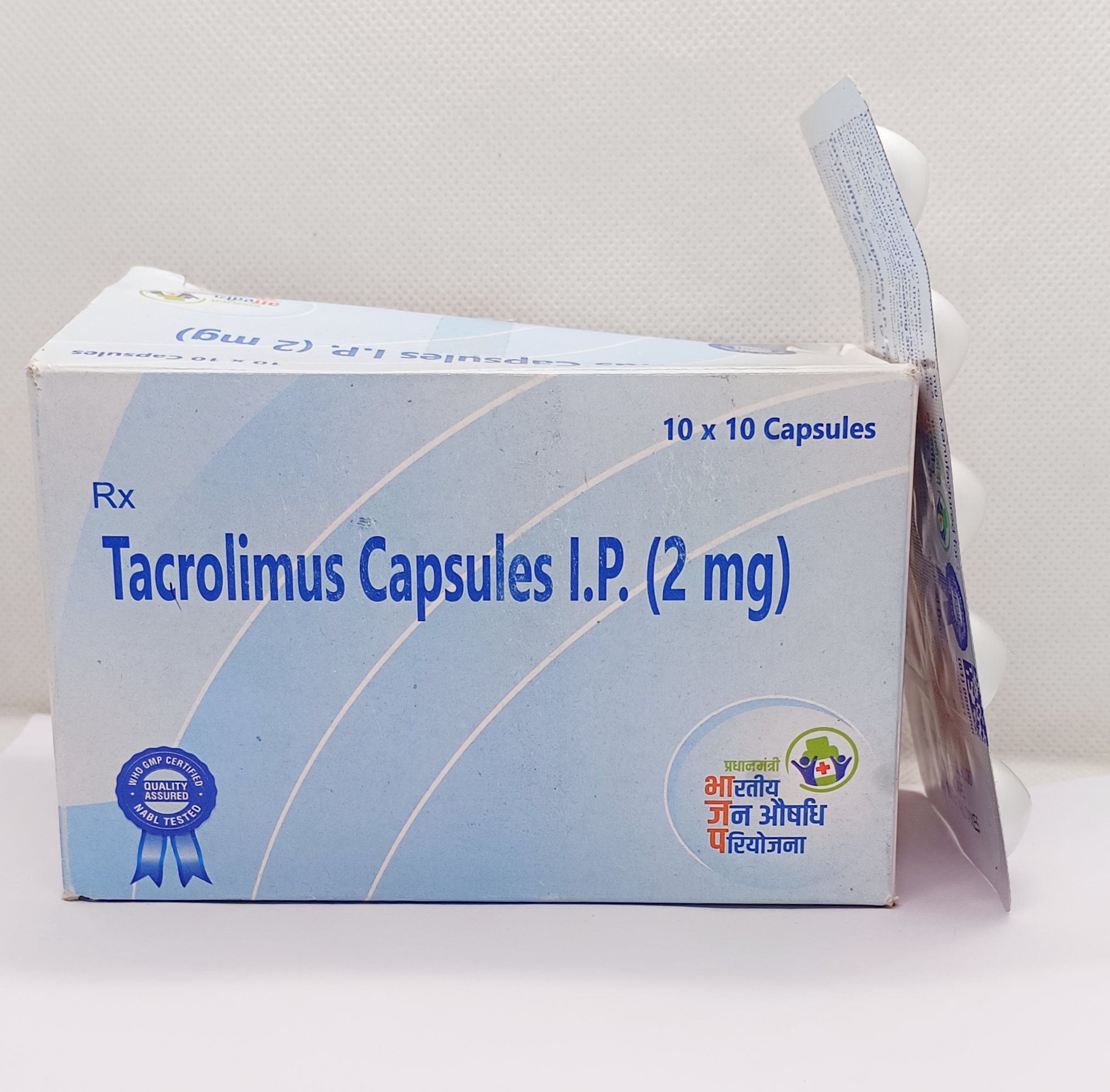 Tacrolimus Capsule IP 2 mg