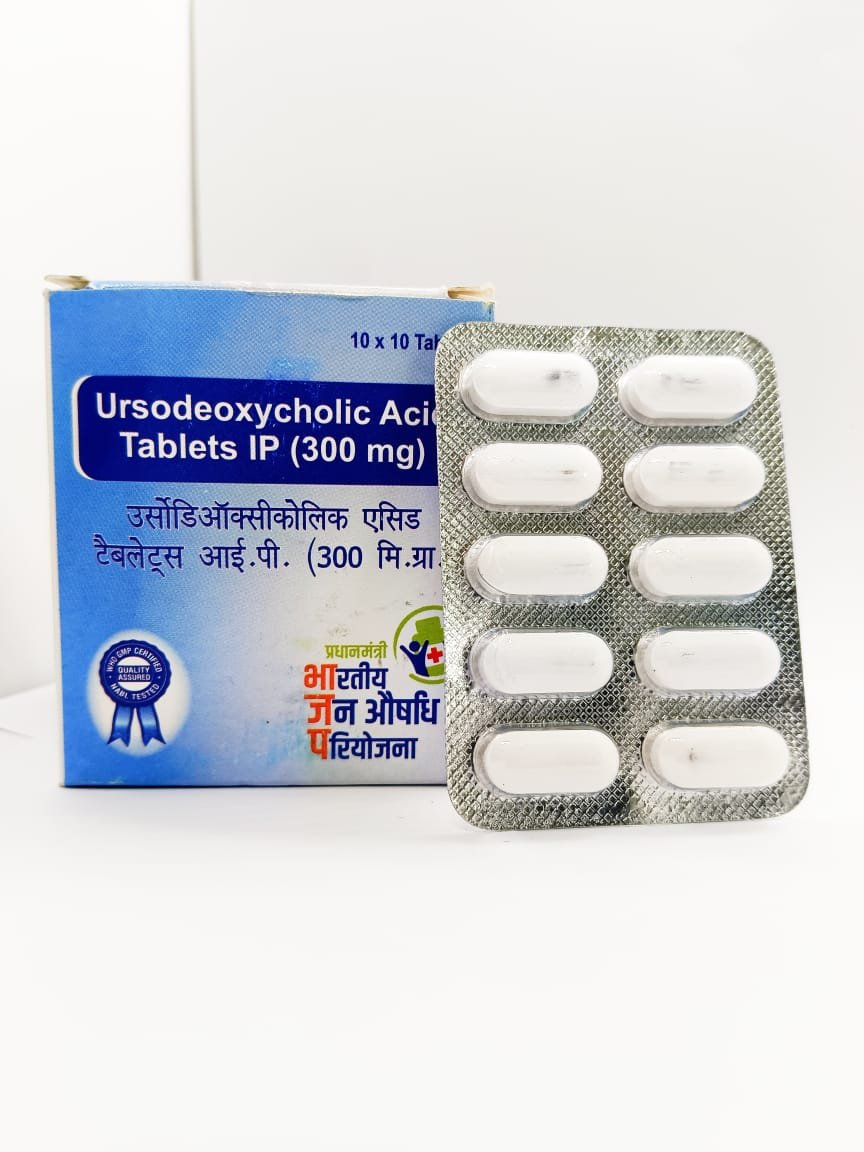 Ursodeoxycholic Acid 300 mg tablets