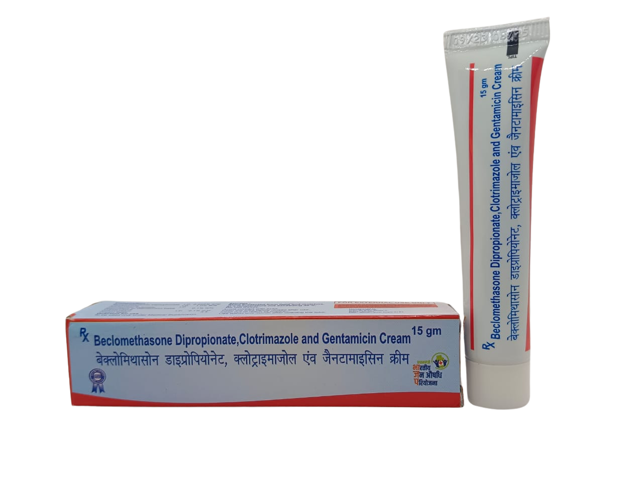 Beclomethasone Dipropionate 0.025%w/w, Clotrimazole 1%w/w and Gentamicin Sulphate 0.1%w/w Cream