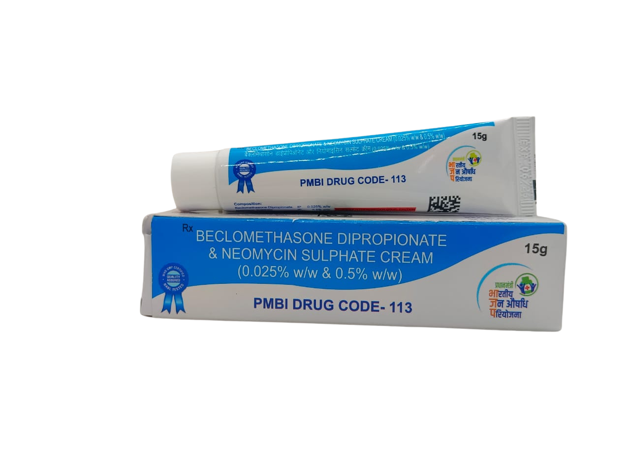 Beclomethasone 0.025%w/w and Neomycin 0.5%w/w Cream