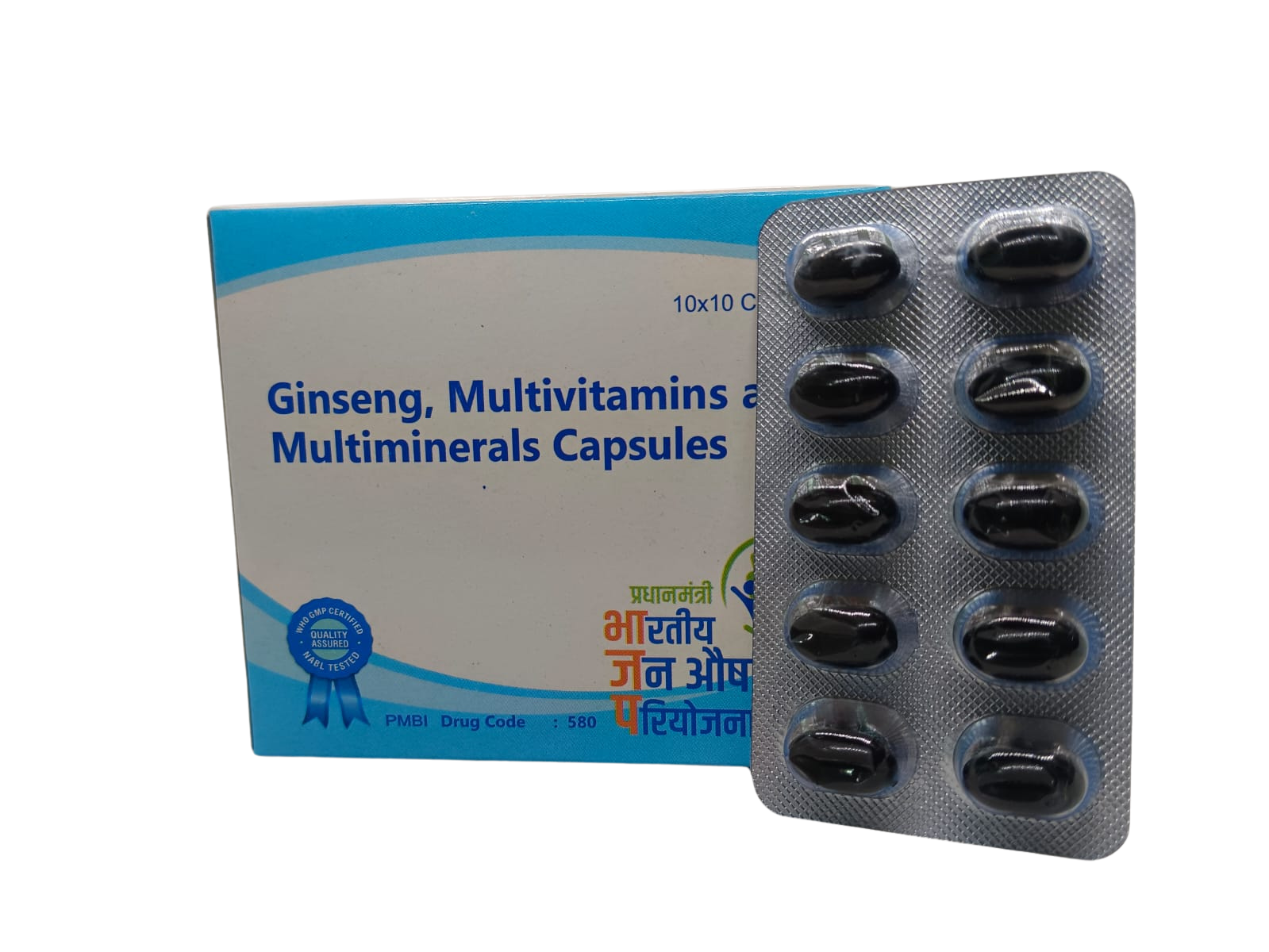 Ginseng, Multivitamins and multiminerals Capsules