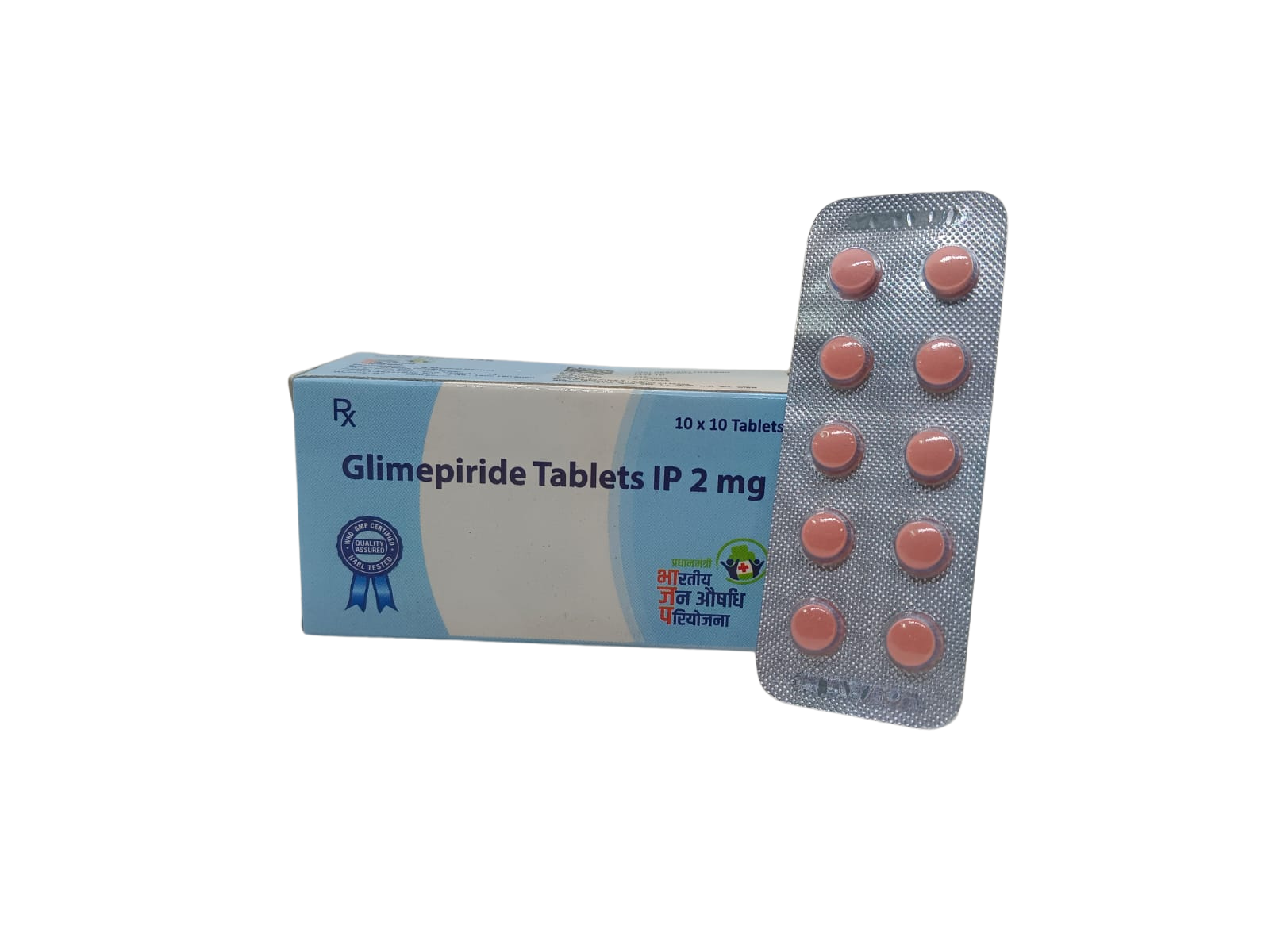 Glimepiride Tablets IP 2mg