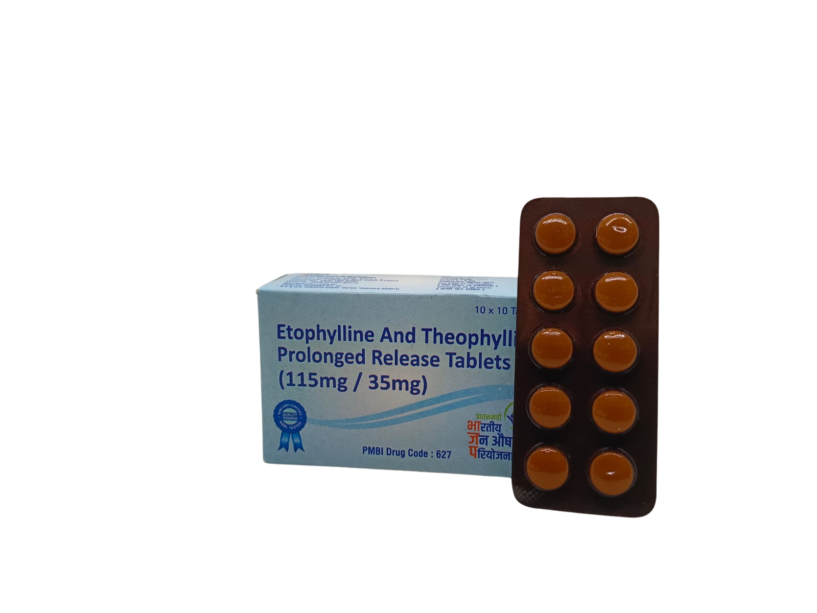 Etophylline 115mg and Theophylline 35mg Prolonged Release Tablets IP